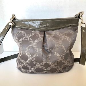 Coach Gray Crossbody & Shoulder Purse